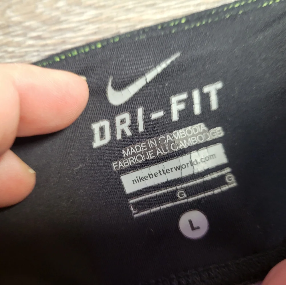Nike Dri-fit Snake Print‎ Women's Leggings Size Large
